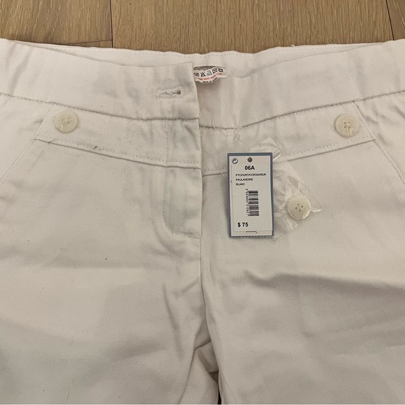 Jacadi wide leg cropped pants, BNWT size 6 - Picture 5 of 5